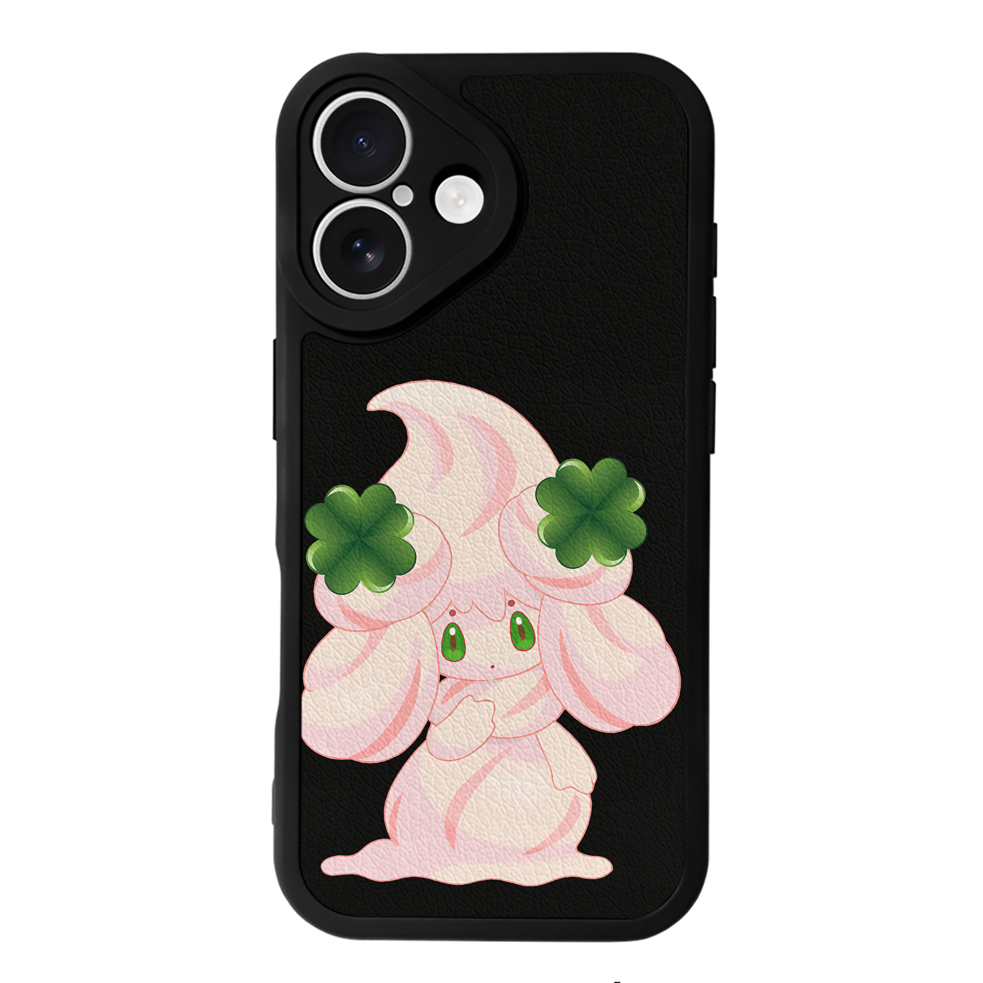（画像用） ポケットモンスター Pokémon 【iPhone 16シリーズ対応】シリコンスマホケース（レザー調） 材質：シリコン